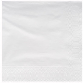 Guardanapos Papel Fl Dupla Branco 25x25cm (3400 Uds)