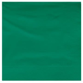 Guardanapos Papel Fl Dupla Verde 25x25cm (200 Uds)