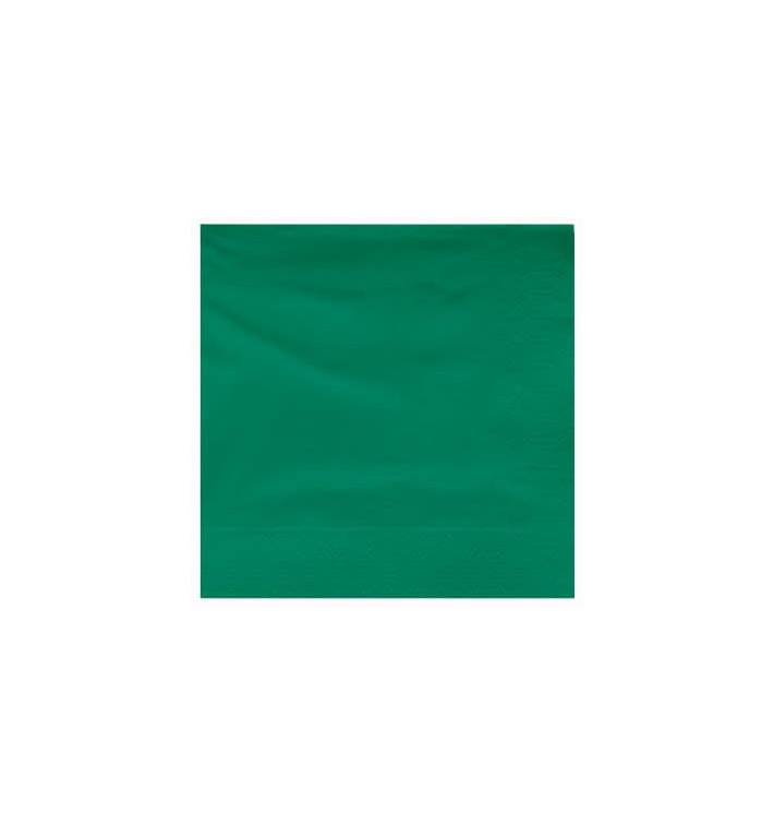 Guardanapos Papel Fl Dupla Verde 25x25cm (3400 Uds) Guardanapos Papel Fl Dupla Verde 25x25cm (3400 Uds)