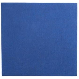 Guardanapos Papel Ponta Ponta Azul 25x25cm (1400 Uds)