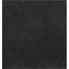 Guardanapos Papel Ponta Ponta Preto 25x25cm (100 Uds)