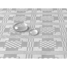 Toalha Papel Plastificado Rolo Prata 1,2x5m (1 Ud)