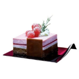 Prato Degustação GOGO Preto 9x10.5cm (40 Uds)