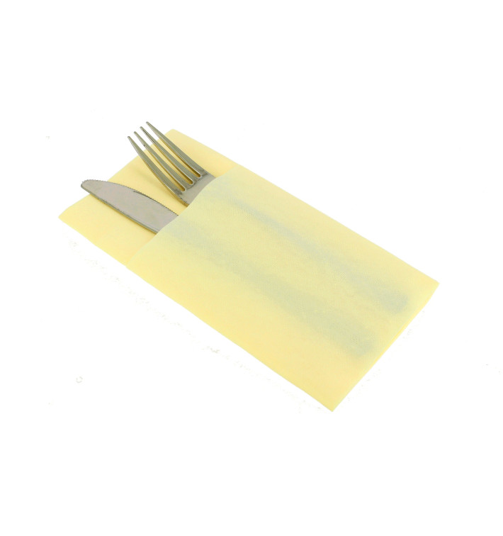 Guardanapos Kanguro Airlaid Champanhe 40x40cm (25 Uds) Guardanapos Kanguro Airlaid Champanhe 40x40cm (25 Uds)