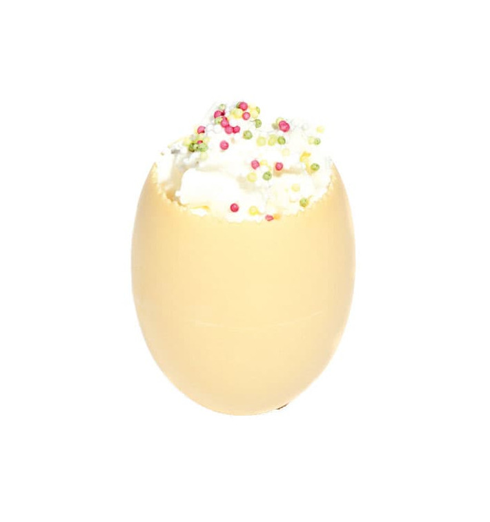 "Mini Huevo" Degustação Marfim PP 60ml (20 Uds) "Mini Huevo" Degustação Marfim PP 60ml (20 Uds)