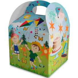 Caixa Infantil Festa 131x131x115mm (250 Uds)