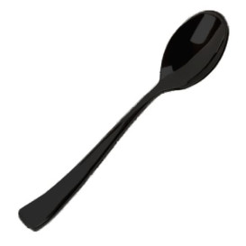 Colher Degustação Mini Preto 100 mm (100 Uds)