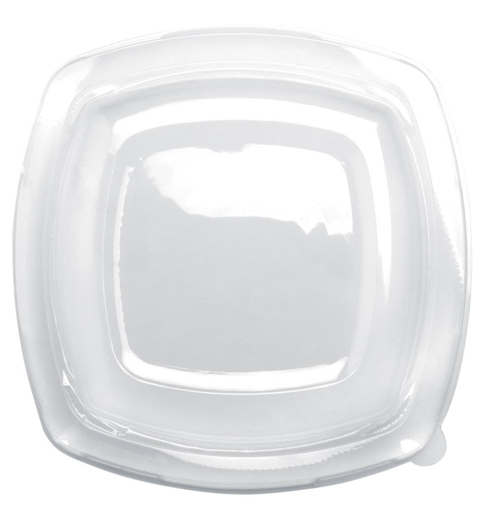 Tampa Plastico Transp. para Prato Square PET 230mm (25 Uds) Tampa Plastico Transp. para Prato Square PET 230mm (25 Uds)