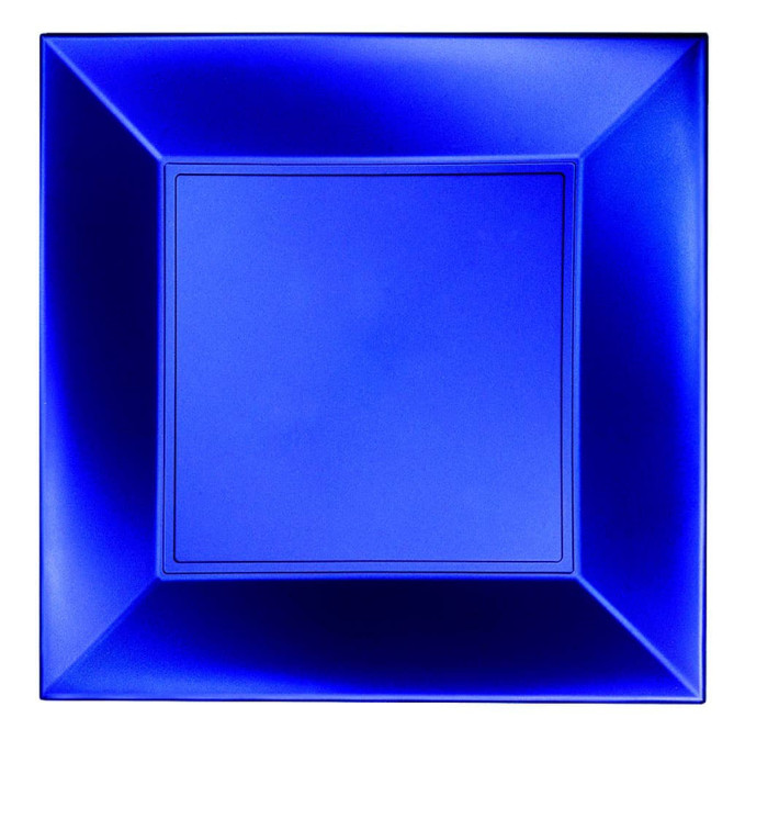 Prato Plastico Raso Azul Nice Pearl PP 290mm (144 Uds) Prato Plastico Raso Azul Nice Pearl PP 290mm (144 Uds)