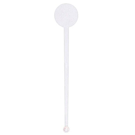 Agitador Bebidas de Plástico 175mm Branco (100 Uds)