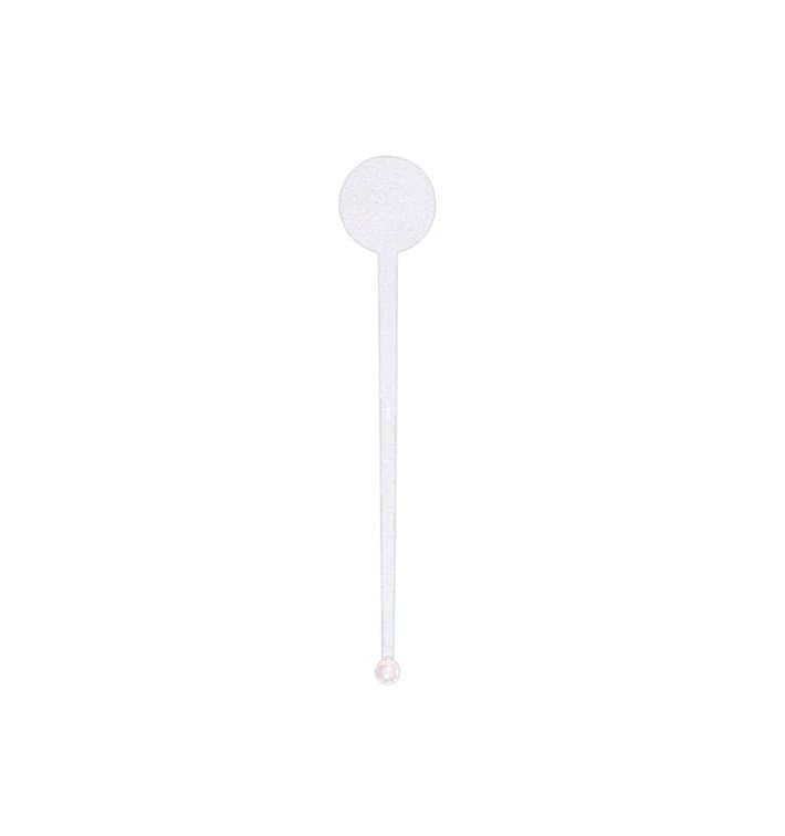 Agitador Bebidas de Plástico 175mm Branco Agitador Bebidas de Plástico 175mm Branco