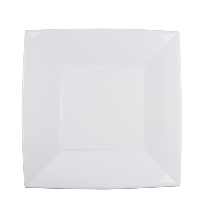 Prato Plastico Raso Branco Nice PP 290mm (144 Uds) Prato Plastico Raso Branco Nice PP 290mm (144 Uds)