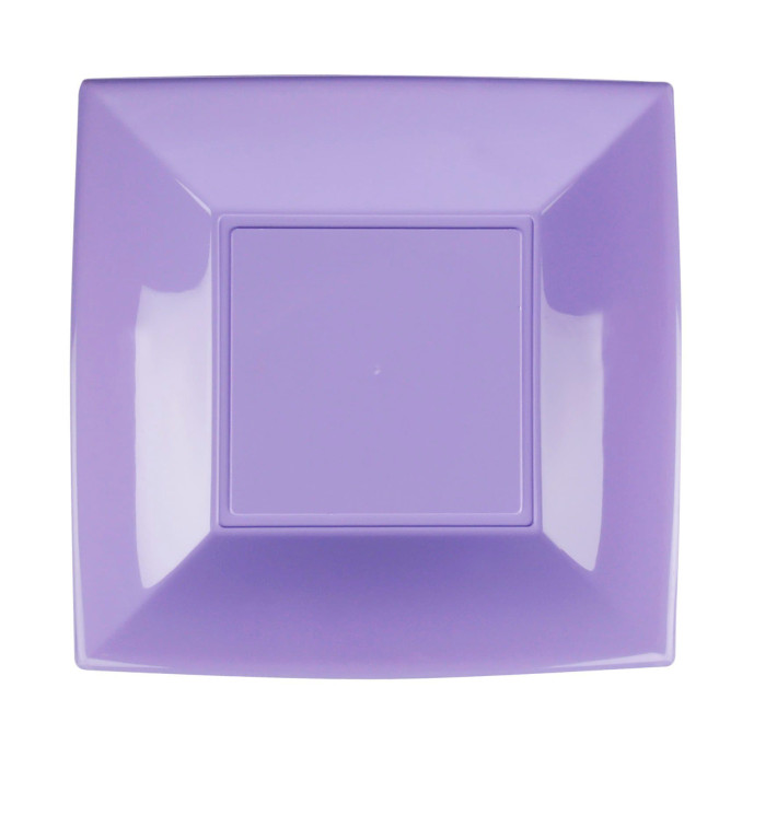 Prato Plastico Raso Lilas Nice PP 230mm (300 Uds) Prato Plastico Raso Lilas Nice PP 230mm (300 Uds)