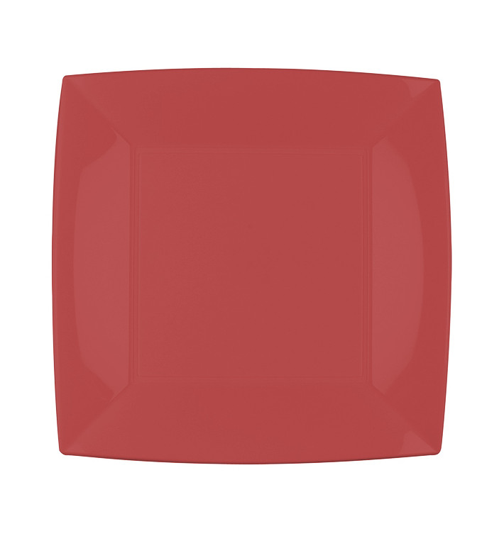 Prato Plastico Raso Fucsia Nice PP 290mm (144 Uds) Prato Plastico Raso Fucsia Nice PP 290mm (144 Uds)