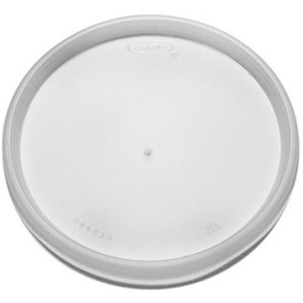 Tampa Plana Copo Termico Foam Ø11,7cm (100 Uds)