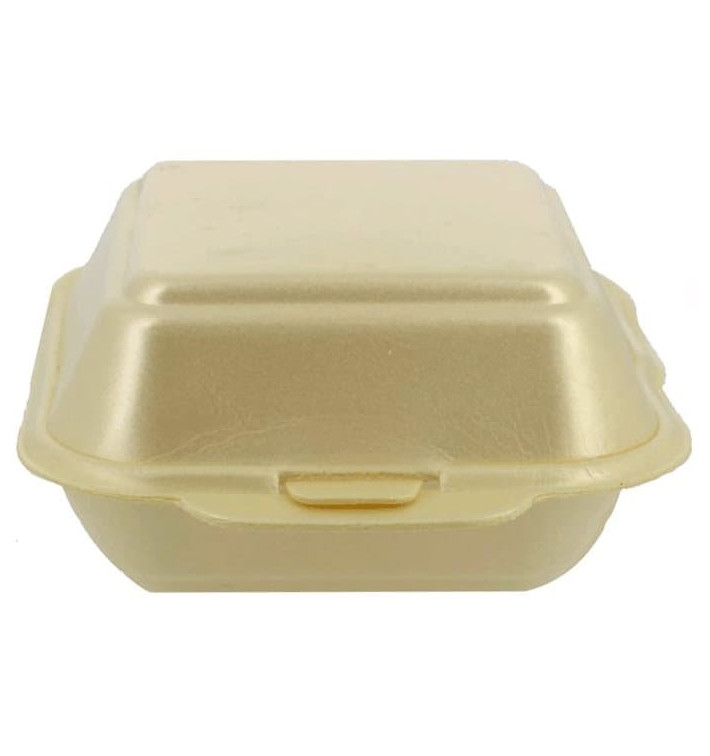Embalagem Foam Hamburguer Pequena Champanhe (125 Uds) Embalagem Foam Hamburguer Pequena Champanhe (125 Uds)