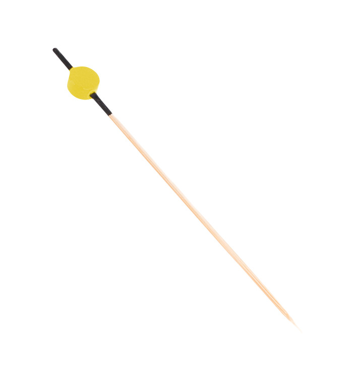 Pick Bambu Vermelho e Amarelo "Japan" 120mm (200 Unidades) Pick Bambu Vermelho e Amarelo "Japan" 120mm (200 Unidades)