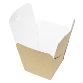 Embalagem Fechado TakeAway Wok Kraft 950ml (25 Uds)
