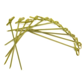 Pick Bambu Decorado Laço 120mm (200 Unidades)