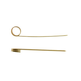Pick de Bambú Espiral 90 mm (200 Unidades)