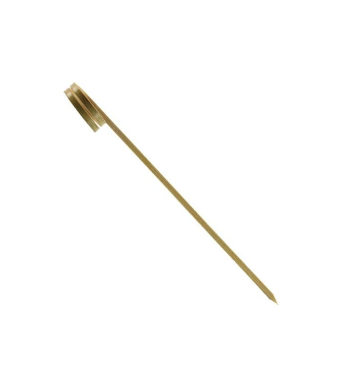 Pick de Bambú Espiral 90 mm (5000 Unidades) Pick de Bambú Espiral 90 mm (5000 Unidades)