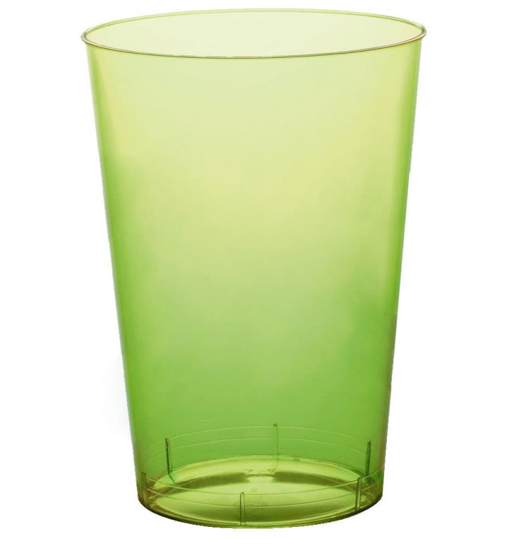 Copo Plastico Moon Cristal Verde Limão Transp. PS 230ml (50 Uds) Copo Plastico Moon Cristal Verde Limão Transp. PS 230ml (50 Uds)