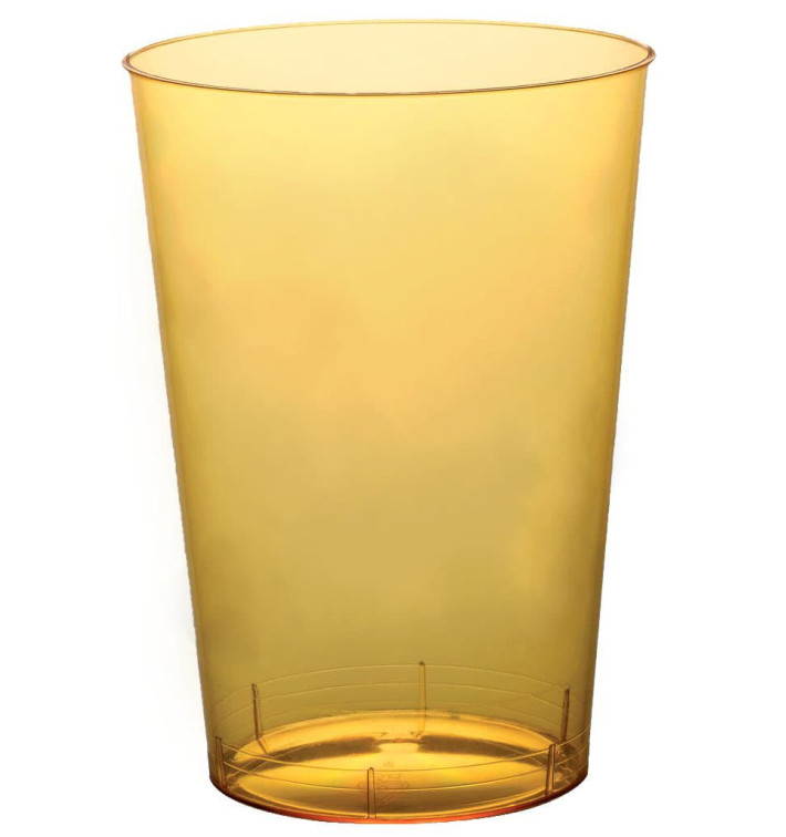Copo Plastico Moon Cristal Amarelo Transp. PS 230ml (50 Uds) Copo Plastico Moon Cristal Amarelo Transp. PS 230ml (50 Uds)