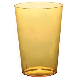 Copo Plastico Moon Cristal Amarelo Transp. PS 230ml (1000 Uds)