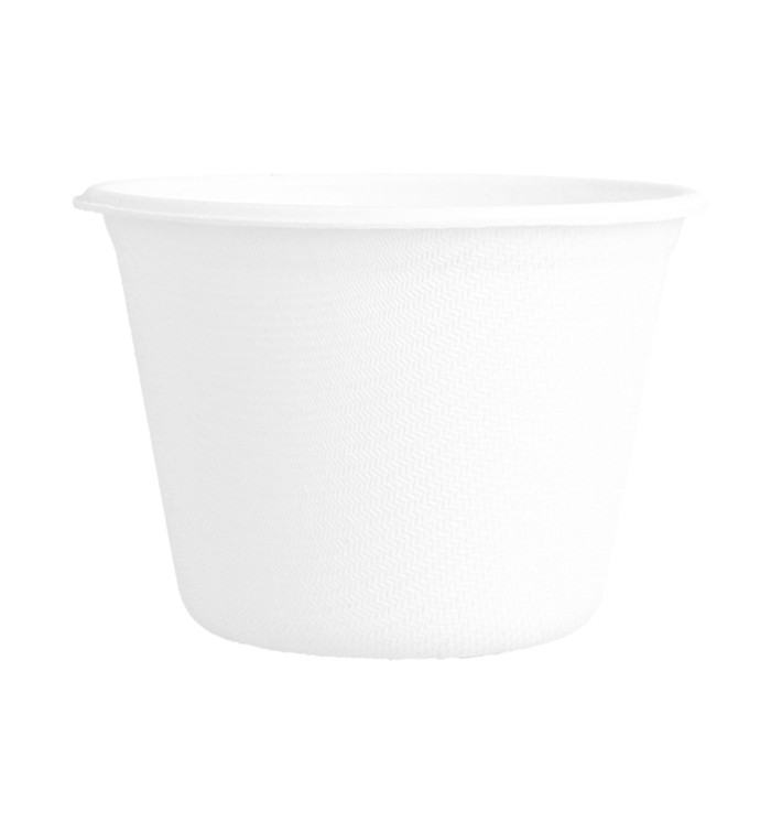 Copo Bio Molhos cana-de-açúcar Branco 140ml (1000 Uds) Copo Bio Molhos cana-de-açúcar Branco 140ml (1000 Uds)