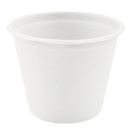 Copo Bio da Cana de Açúcar Branco Ø95mm 425ml (600 Uds)