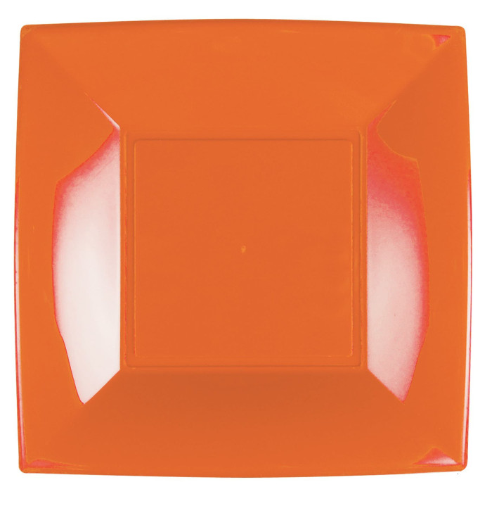 Prato Plastico Raso Laranja Nice PP 290mm (12 Uds) Prato Plastico Raso Laranja Nice PP 290mm (12 Uds)