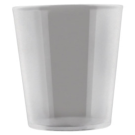 Copo Plastico Frost Transparente SAN Ø92mm 400ml (6 Uds)
