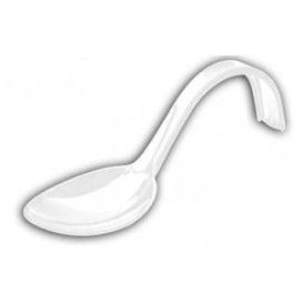 Colher Degustação Asa Curva Branco 130mm (50 Uds)