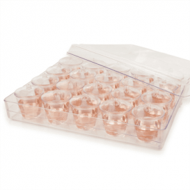 Kit Bandeja + 20 Bols Redondo Trans. (1 Ud)