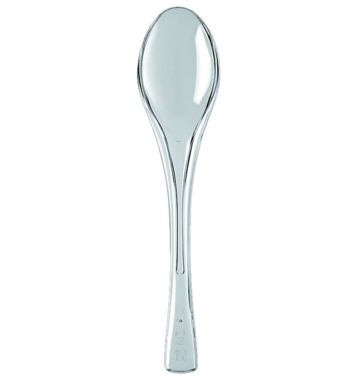 Colher de Plástico Fly Transp. 145mm (50 Uds) Colher de Plástico Fly Transp. 145mm (50 Uds)