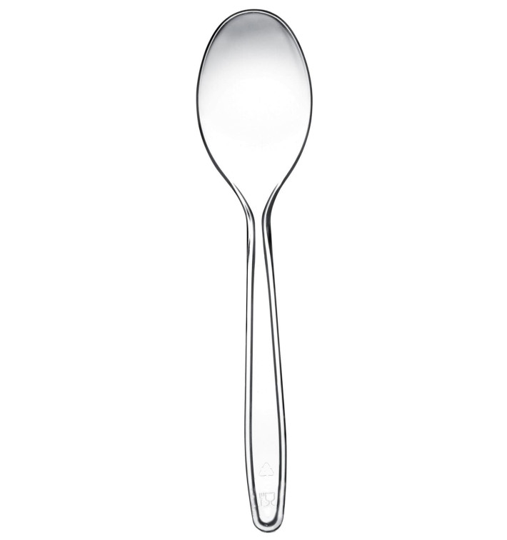 Colher de Plástico Easy PS Transp. 175mm (100 Uds) Colher de Plástico Easy PS Transp. 175mm (100 Uds)