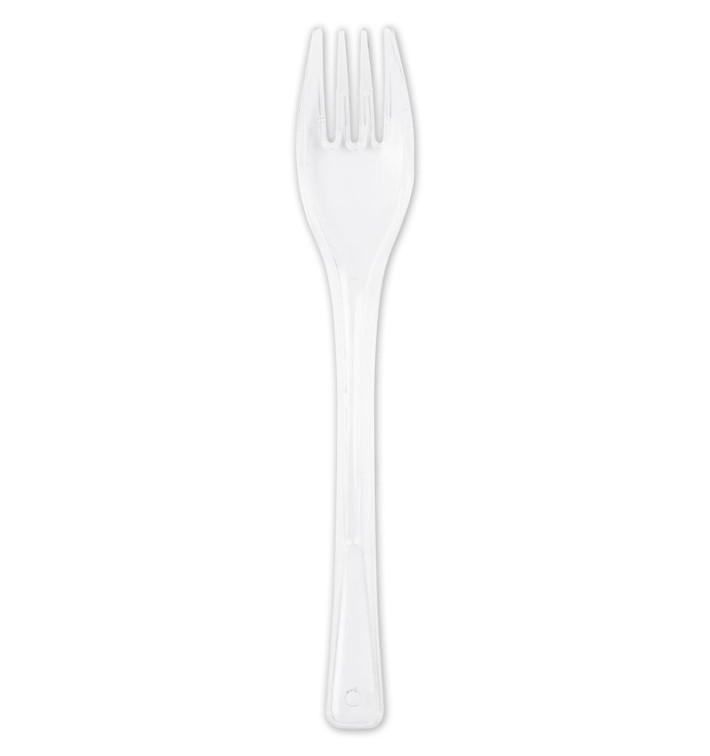 Garfo de Plástico Fly Branco 140mm (3000 Uds) Garfo de Plástico Fly Branco 140mm (3000 Uds)