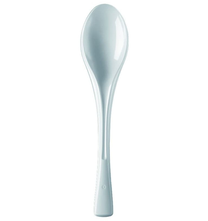 Cuchiaio di Plastica Fly Bianco 145mm (3000 Pezzi) Cuchiaio di Plastica Fly Bianco 145mm (3000 Pezzi)
