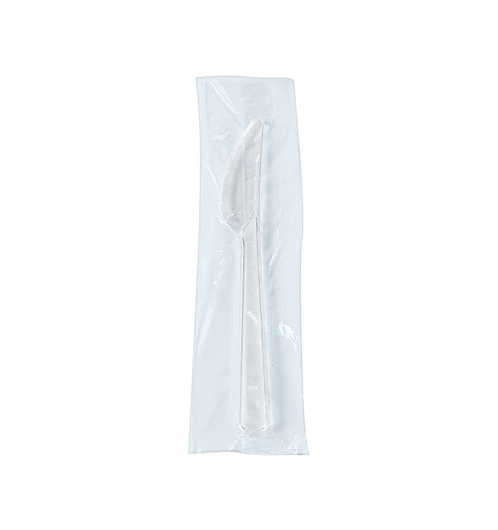 Faca Plástico Individual PS Transparente 185 mm (25 Uds) Faca Plástico Individual PS Transparente 185 mm (25 Uds)
