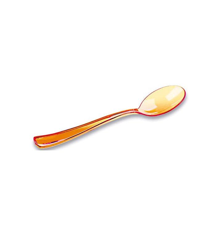 Colher de Plastico Premium Laranja 160mm (10 Uds) Colher de Plastico Premium Laranja 160mm (10 Uds)