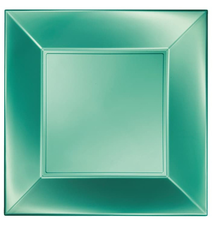 Prato Plastico Raso Verde Nice Pearl PP 290mm (12 Uds) Prato Plastico Raso Verde Nice Pearl PP 290mm (12 Uds)