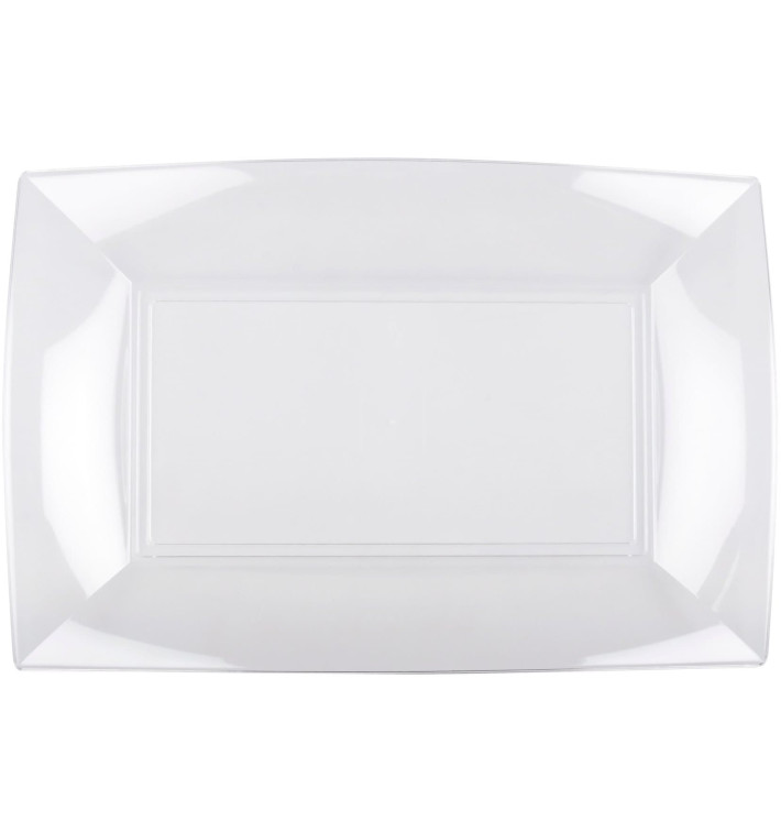Bandeja de Plastico Transp. Nice PS 345x230mm (6 Uds) Bandeja de Plastico Transp. Nice PS 345x230mm (6 Uds)