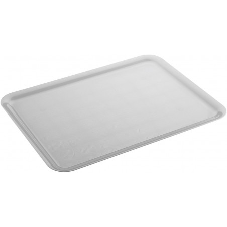 Bandeja Plastico Tray Branco 50x37cm (4 Uds)