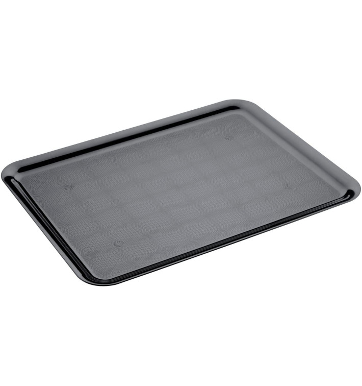 Bandeja Plastico Tray Preto 37x50cm (4 Unidades) Bandeja Plastico Tray Preto 37x50cm (4 Unidades)