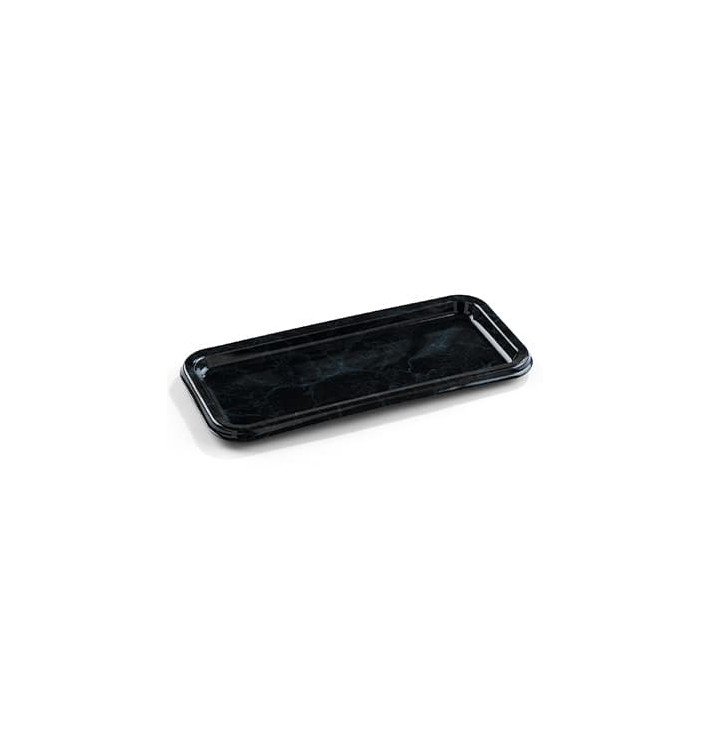 Bandeja Plastico Luxo Retang. Marmore 35x16cm (5 Uds) Bandeja Plastico Luxo Retang. Marmore 35x16cm (5 Uds)
