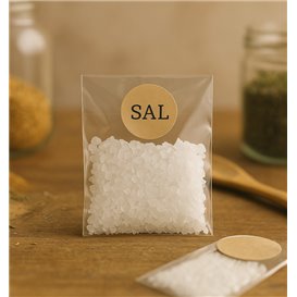 Saco de PP Biorientado Sem fecho 6x8cm G130 (1000 Uds)