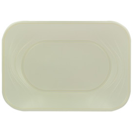 Bandeja Plastico PP "X-Table" Pérola 330x230mm (2 Unidades)