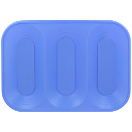 Bandeja Plastico PP "X-Table" 3C Violeta 330x230mm (2 Unidades)