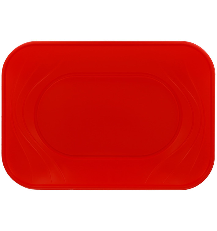 Bandeja Plastico "X-Table" Vermelho PP 330x230mm (60 Unidades) Bandeja Plastico "X-Table" Vermelho PP 330x230mm (60 Unidades)