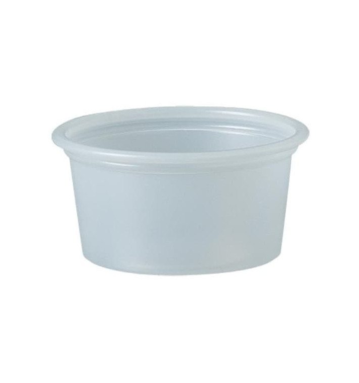 Copo para Molhos PS Trans. 22ml Ø4,8cm (5000 Uds) Copo para Molhos PS Trans. 22ml Ø4,8cm (5000 Uds)